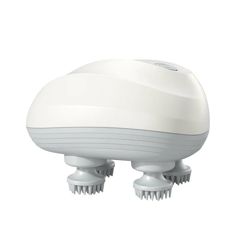 Electric Scalp Massager – Deep Cleaning and Relaxation - silkyvelour
