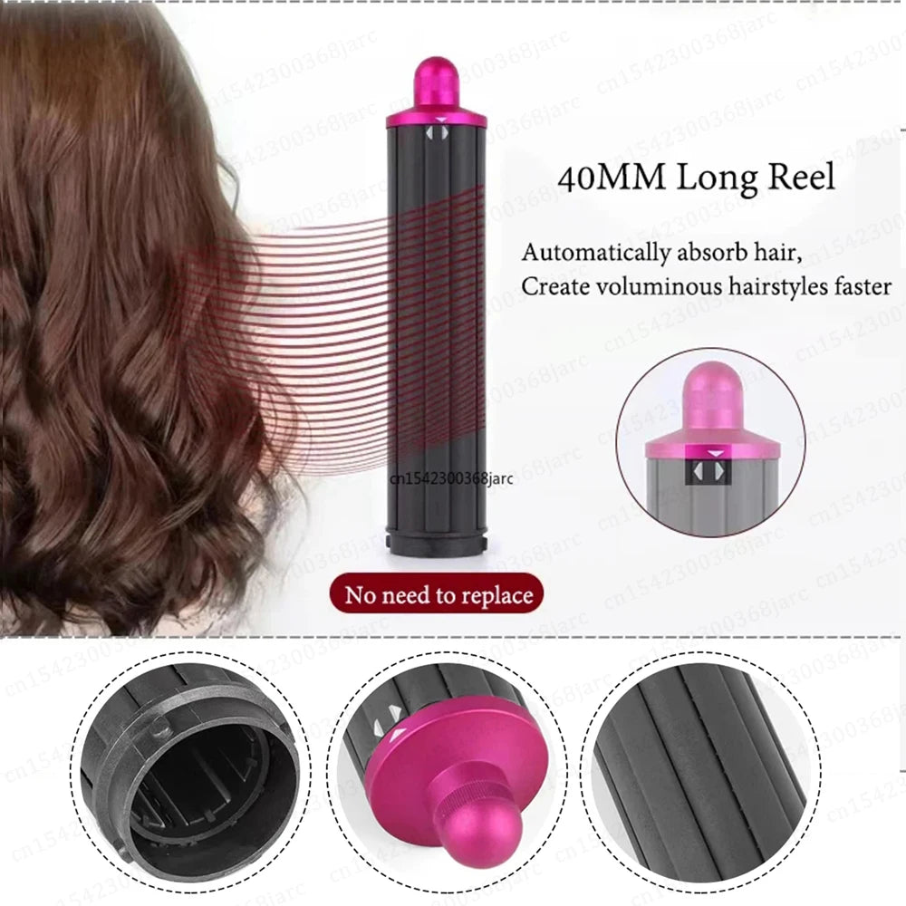 40MM Curling Attachment For Dyson Supersonic Nural HD16 HD15 Hair Dryer Nozzle Automatic Curling Barrels Curl Hair Styler Tool