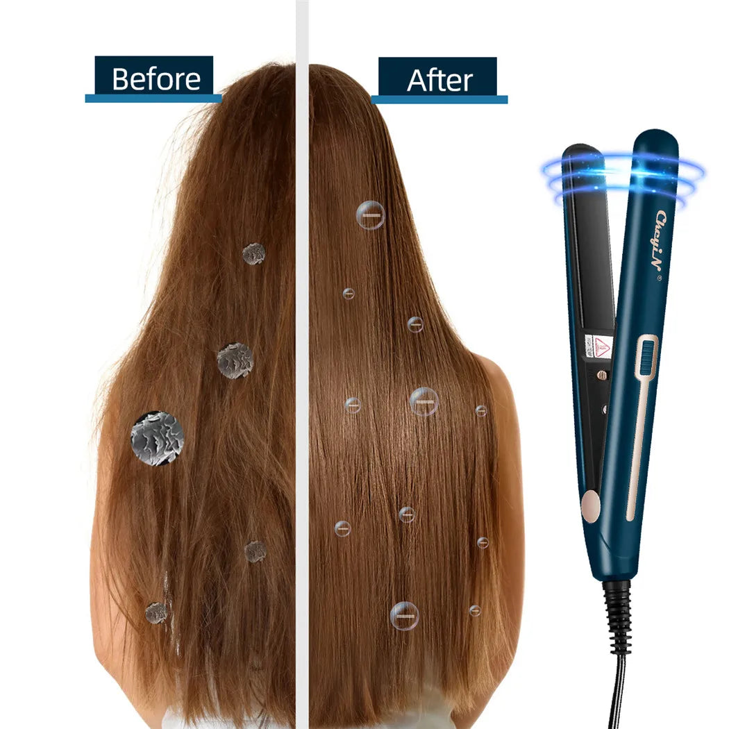 Perfect Hair in Minutes with the 2-in-1 Mini Straightener - silkyvelour