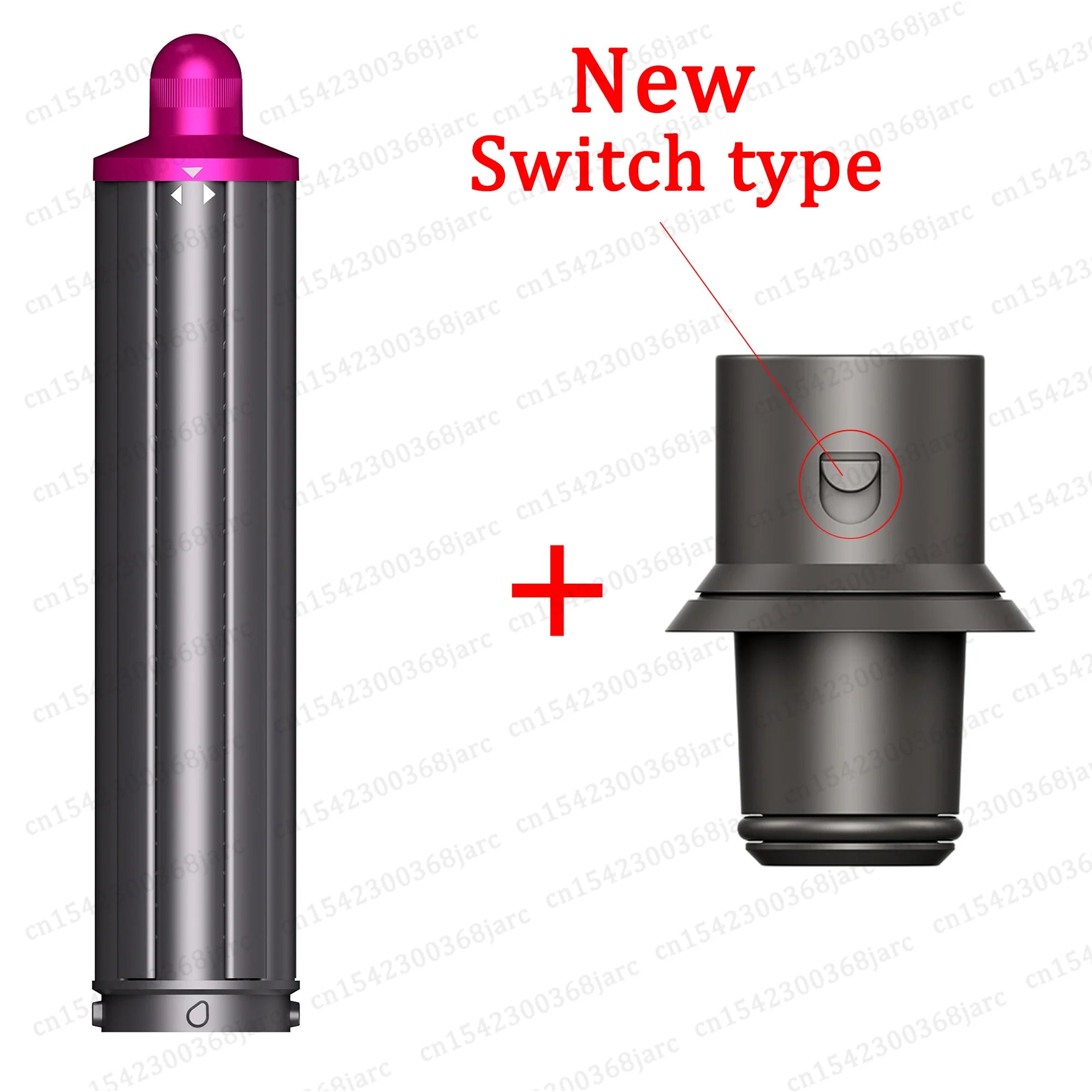 40MM Curling Attachment For Dyson Supersonic Nural HD16 HD15 Hair Dryer Nozzle Automatic Curling Barrels Curl Hair Styler Tool