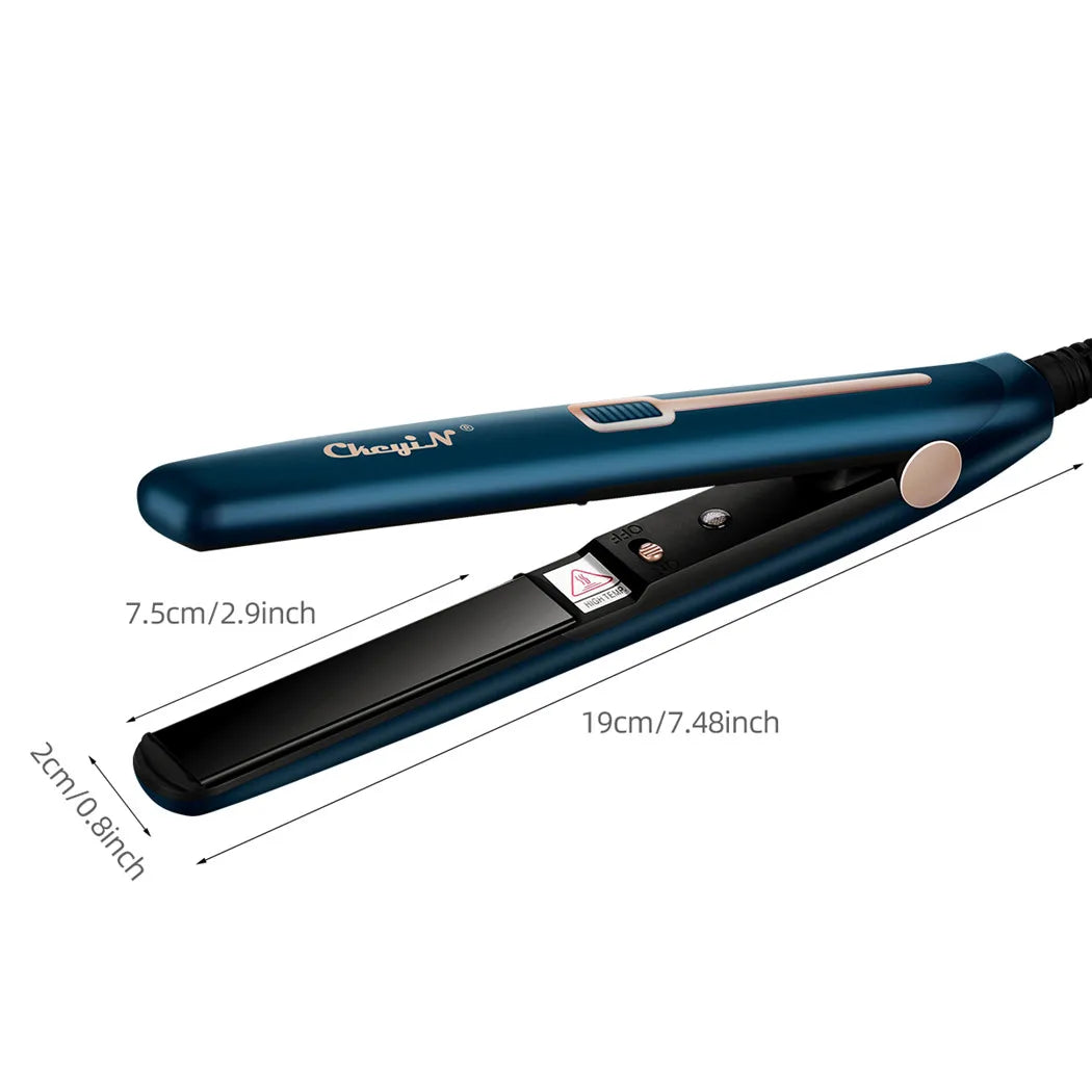 Perfect Hair in Minutes with the 2-in-1 Mini Straightener - silkyvelour