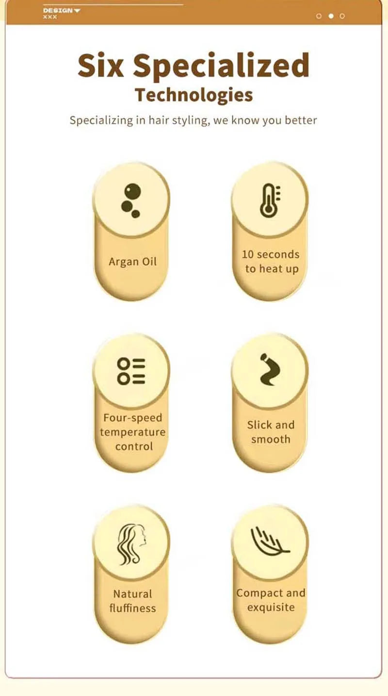 Smooth with Ease – Professional Wide Plate Hair Straightener - silkyvelour